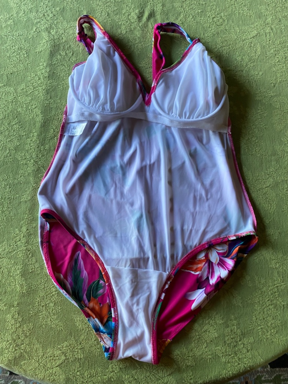 Fantasie 36DD One piece tropical flowers swimsuit - Picture 8 of 13